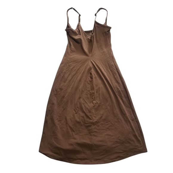 Skims FITS EVERYBODY Slip Dress Cocoa Brown Dress XSMALL NWT - Picture 4 of 6